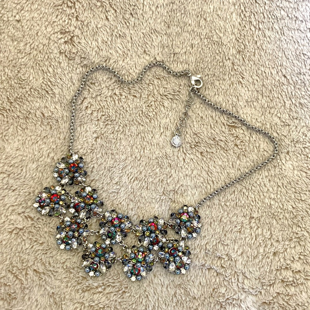 Chunky floral necklace